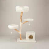 Scruffs Alpine Pyrenees Cat Tree - Cream