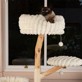 Scruffs Alpine Pyrenees Cat Tree - Cream