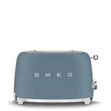 Smeg 50's Style Retro TSF01 2 Slice Toaster - Matte Storm Blue
