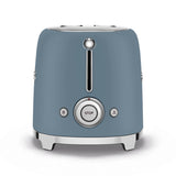 Smeg 50's Style Retro TSF01 2 Slice Toaster - Matte Storm Blue