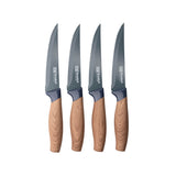 Taylor's Eye Witness Brooklyn 4-Piece Steak Knife Set - Walnut Effect