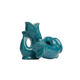 The Original Gluggle Jug Factory Salt & Pepper Shakers - Teal