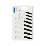 Tramontina 8-Piece Kitchen Knife Set - Black