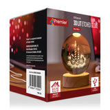 Premier 10cm USB 3D Etched Globe - Candles