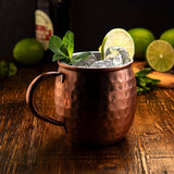 Taylor's Eye Witness Taproom Stainless Steel 450ml Moscow Mule Mug - Hammered Copper