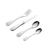 Viners Jungle 4-Piece Childrens Cutlery Set
