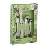 Viners Jungle 4-Piece Childrens Cutlery Set