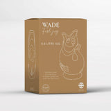 Wade Fish Earthenware 0.6 Litre Gluggle Jug - Sage