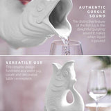 Wade Fish Earthenware 0.6 Litre Gluggle Jug - White