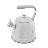 Smeg 50's Retro Style WKF01 Whistling Stove Top Kettle - Chrome