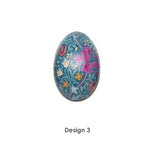 Elite Tins Arts & Crafts Medium Egg Shaped Tin - Assorted