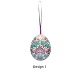 Elite Tins Arts & Crafts Mini Hanging Egg Shaped Tin - Assorted