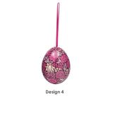 Elite Tins Arts & Crafts Mini Hanging Egg Shaped Tin - Assorted