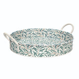 Elite Tins Arts & Crafts Large Handled Deep Tin Tray - Willow