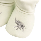 Wrendale Designs Little Wren Embroidered Baby Booties - Little Savannah