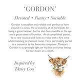 Wrendale Designs by Hannah Dale Giant Plush Toy - Gordon the Highland Cow
