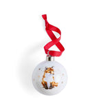 Wrendale Designs by Hannah Dale 2026 Limited Edition Christmas Bauble - Baby's First Christmas