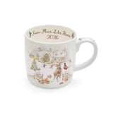 Wrendale Designs by Hannah Dale 2026 Limited Edition Christmas 400ml Mug - Snow Place Like Home