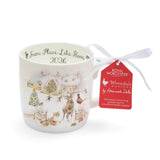 Wrendale Designs by Hannah Dale 2026 Limited Edition Christmas 400ml Mug - Snow Place Like Home
