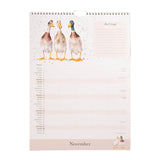 Wrendale Designs by Hannah Dale 2027 Family Calendar - The Country Set