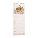 Wrendale Designs by Hannah Dale 2027 Slim Calendar - The Country Set