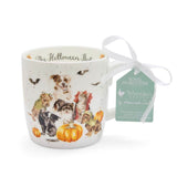 Wrendale Designs by Hannah Dale Bone China 400ml Large Mug - Halloween Party