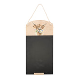 Wrendale Designs by Hannah Dale Chalkboard - Daisy Coo - Highland Cow