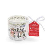 Wrendale Designs by Hannah Dale Christmas 310ml Mug - While Shepherds Watched - Dogs