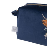 Wrendale Designs by Hannah Dale Embroidered Make Up Brush Bag - Daisy Coo - Highland Cow