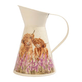 Wrendale Designs by Hannah Dale Flower Jug - Gentle Giants - Highland Cows