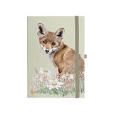 Wrendale Designs by Hannah Dale Signature A5 Notebook - The Waiting Game - Fox