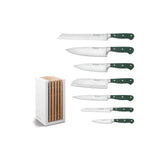 Wusthof Classic Designer 8-Piece White Knife Block Set - Rosemary