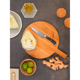 Wusthof Classic Ikon 9-Piece Heat Treated Beech Knife Block Set