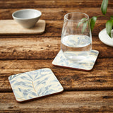 Morris & Co Willow Bough Set Of Six Coasters - Blue