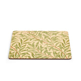 Morris & Co Willow Bough Set Of Six Placemats - Green