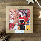 Alex Clark Pack Of 8 Christmas Cards - Glad Tidings