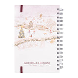 Wrendale Designs by Hannah Dale Christmas A5 Spiral Notebook - Snow Place Like Home
