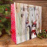 Alex Clark Christmas Large Gift Bag - Cat