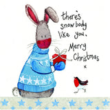 Alex Clark Little Sparkle Christmas Card - Snowbody