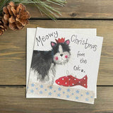 Alex Clark Little Sparkle Christmas Card - From The Cat