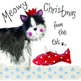 Alex Clark Little Sparkle Christmas Card - From The Cat