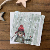 Alex Clark Little Starlight Christmas Card - Christmas Bear