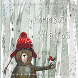 Alex Clark Little Starlight Christmas Card - Christmas Bear