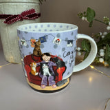 Alex Clark Christmas 400ml China Mug - Crazy Cat Lady