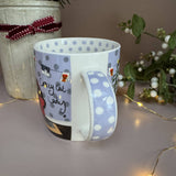 Alex Clark Christmas 400ml China Mug - Crazy Cat Lady