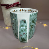 Alex Clark Christmas 400ml China Mug - Christmas Robins