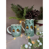 Alex Clark Christmas 400ml China Mug - Christmas Robins