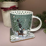 Alex Clark Christmas 400ml China Mug - Decorating The Tree
