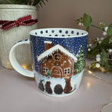 Alex Clark Christmas 400ml China Mug - Gingerbread House