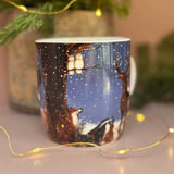 Alex Clark 400ml New Bone China Mug - Santa And His Friends